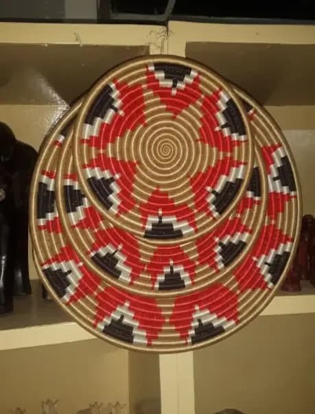 Handwoven Wall Basket / Mat – Artisan Home Decor