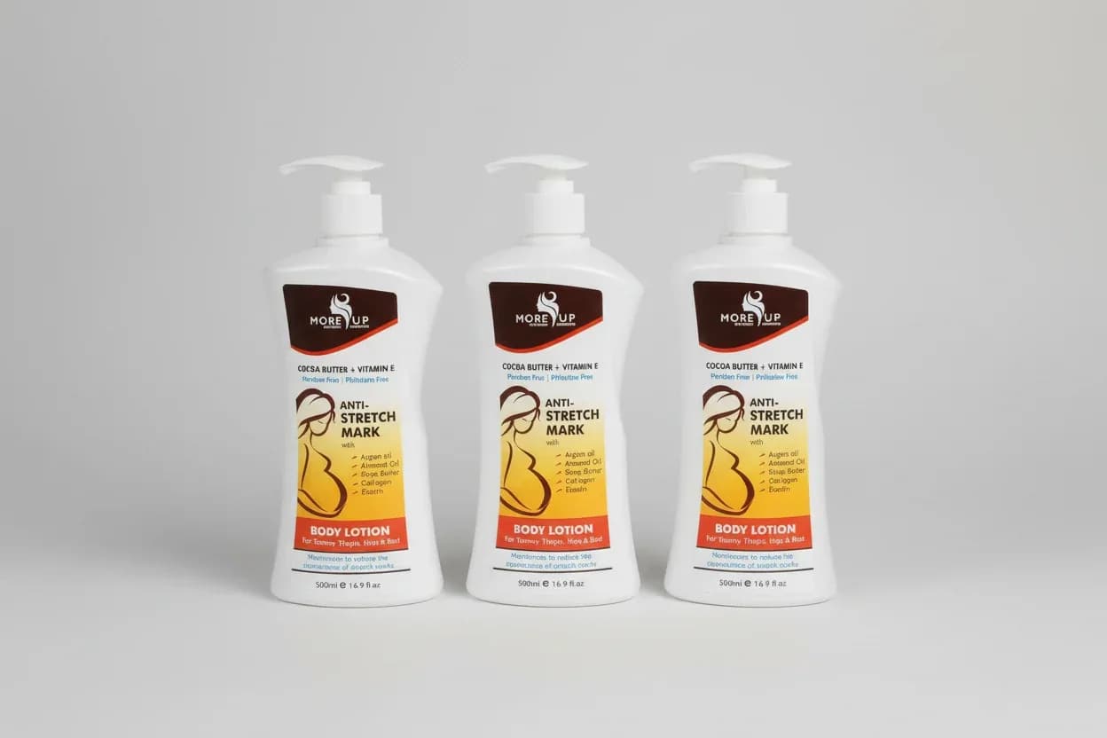 BODY LOTION COCOA BUTTER+VITAMIN E 500ML MORE UP