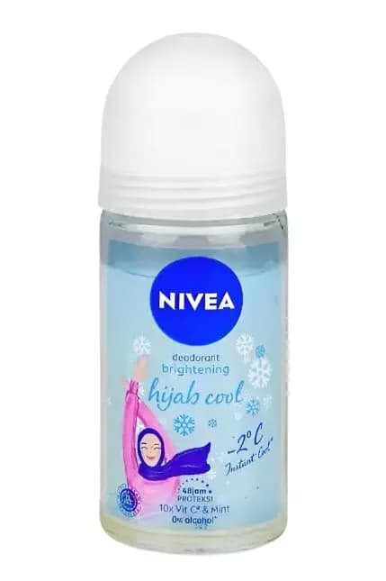 NIVEA Brightening Hijab Cool Deodorant, 50ML