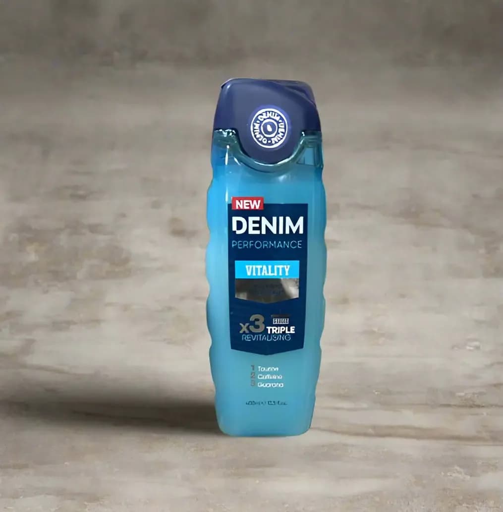 Denim Performance Vitality Body and Face Wash 400ml