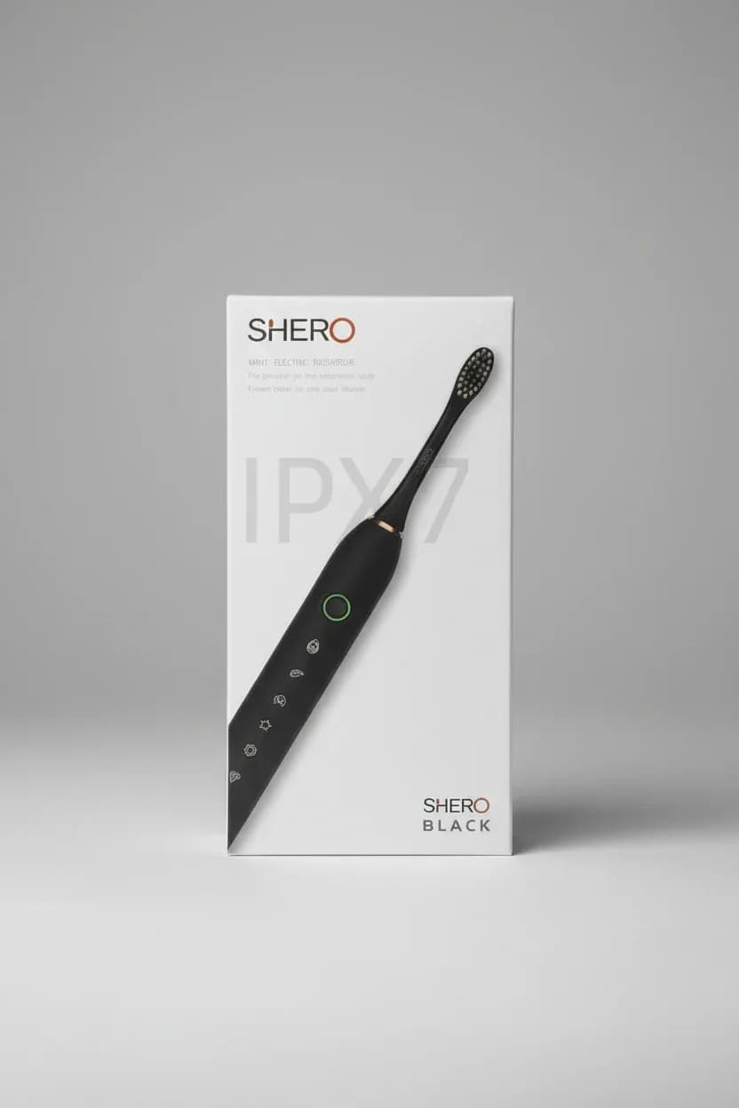 Shero Sonic Electric Toothbrush (Black)