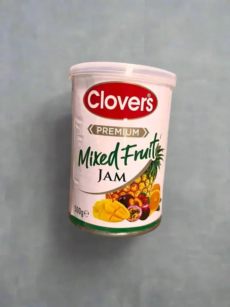 Clover's Premium Mixed Fruit Jam 500g