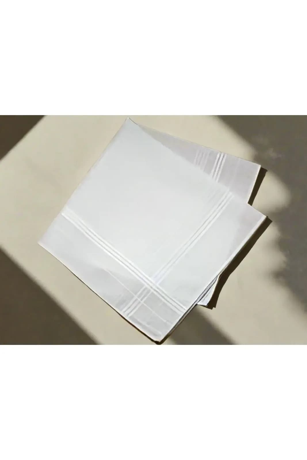 White Handkerchief- Mouchoir