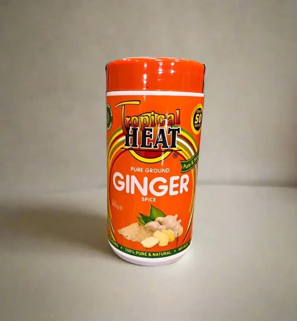 Tropical Heat Pure Ground Ginger Spice 100g