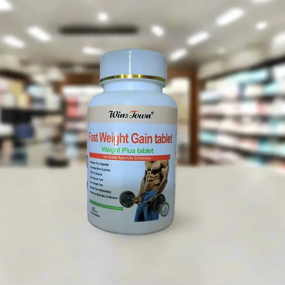 Winstown Fast Weight Gain Tablets - Weight Plus Appetite Enhancer - 50 Tablet