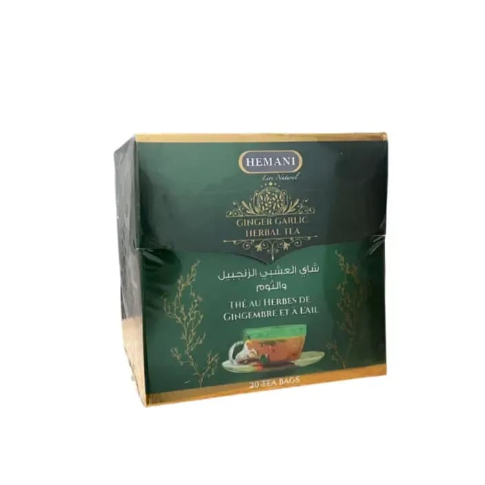 Hemani Ginger Garlic Herbal Tea – 20 Pieces