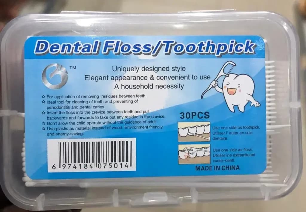 Dental Floss/ Toothpick 30pcs
