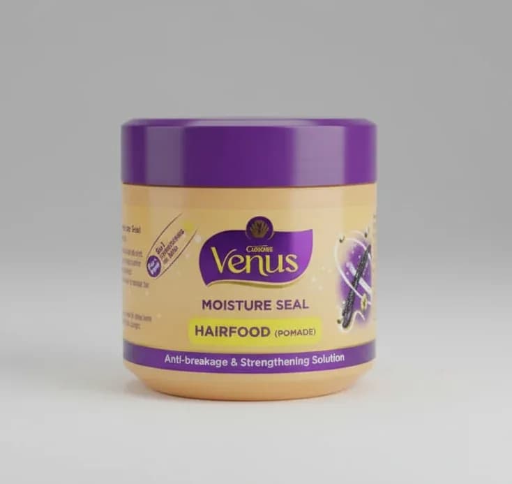 Cussons Venus Moisture Seal Hair Food Pomade –Breakage & Strengthening Solution 400g