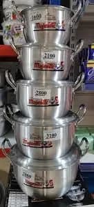 Majestic Cookware Pot Set 5pcs