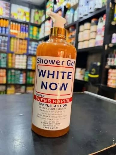 White Now IOISTEN® Shower Gel