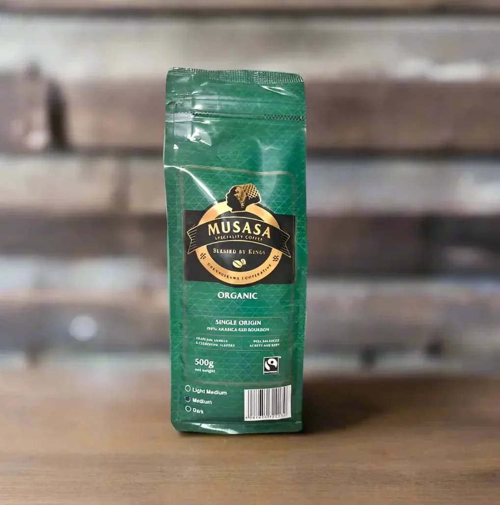 Musasa Organic Arabica Red Bourbon Coffee 500g