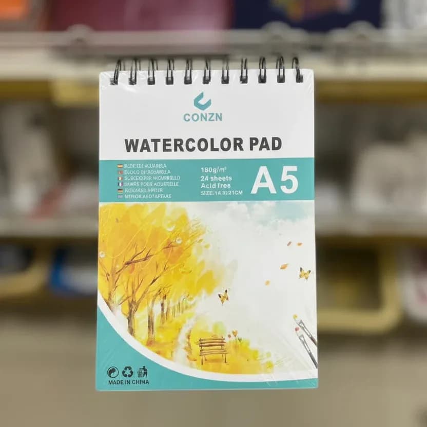 CONZN A5 Watercolor Pad