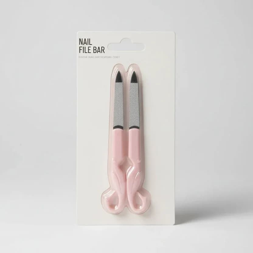 Stainless Steel Nail File Bar Set
