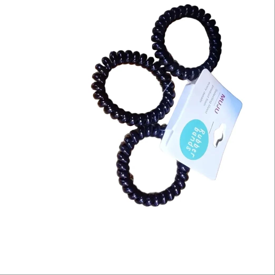 Spiral Hair Ties Set/3PIECES