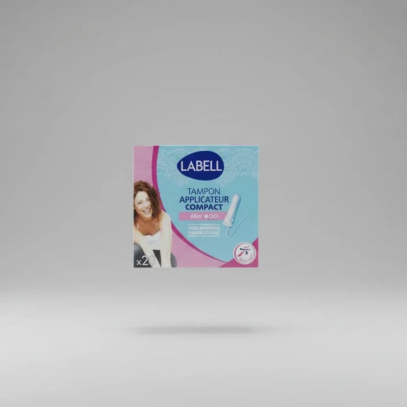 LABELL TAMPAX APPLICATEUR COMPACT MINI 20 PIECES