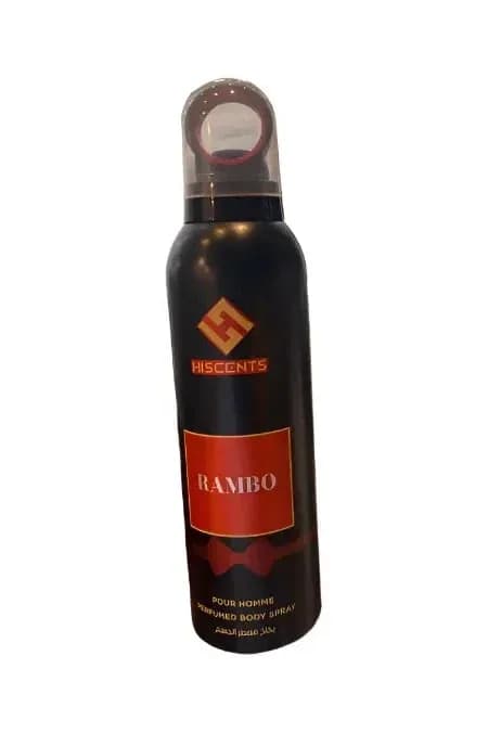 Hiscents Rambo Perfumed Body Spray 200ml