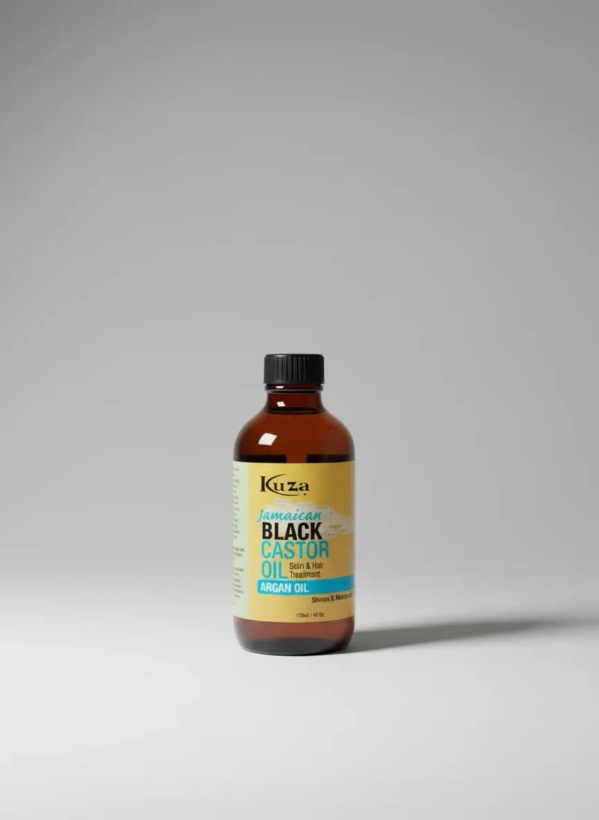 Kuza® Jamaican Black Castor Oil: Boost Hair & Skin Health 118ml