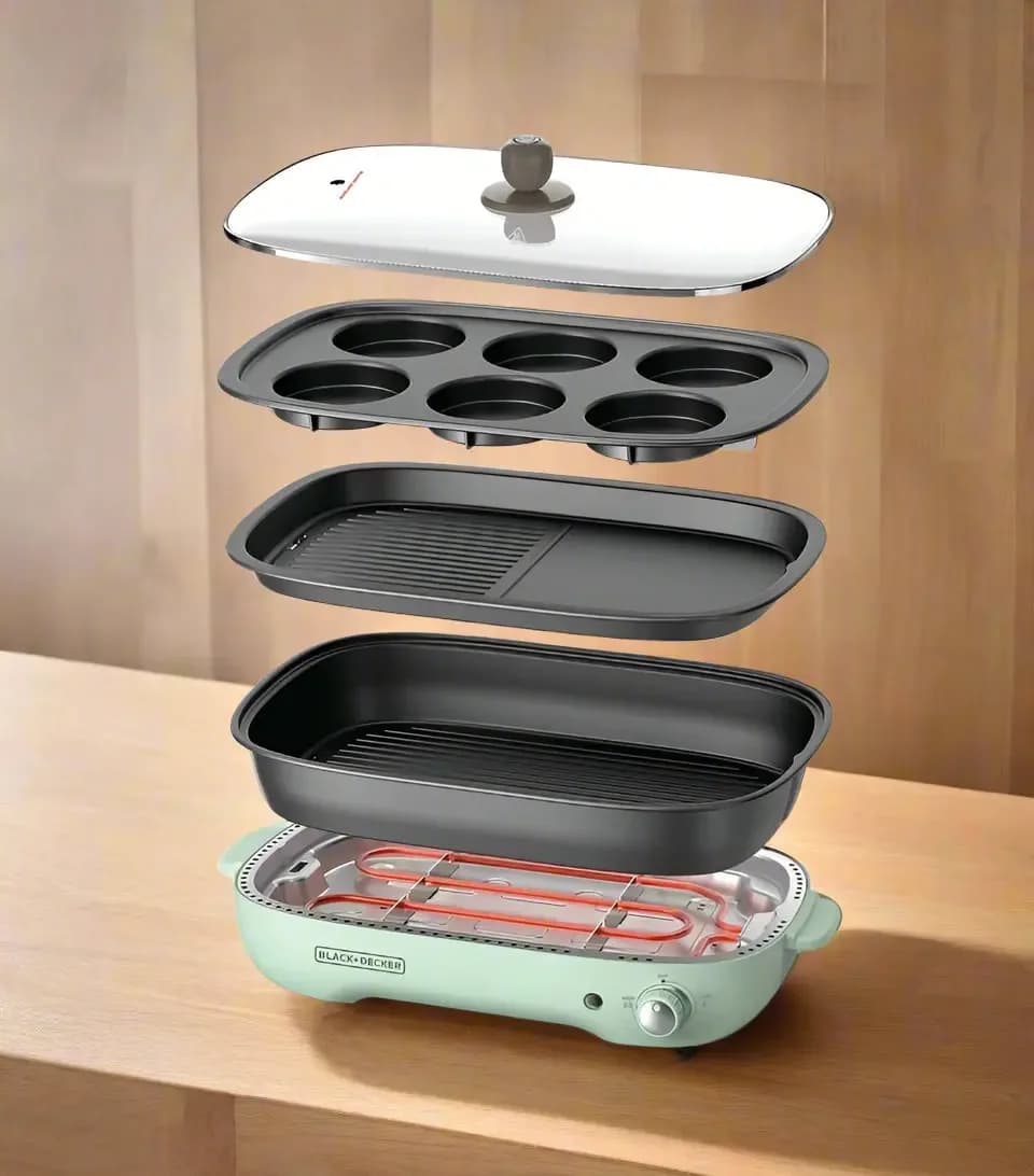 Black+Decker Multifunction Grill 4L 3-in-1