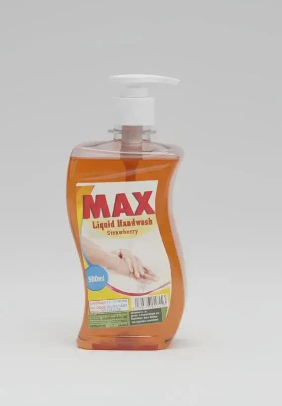 MAX Liquid Handwash – Strawberry 500ml