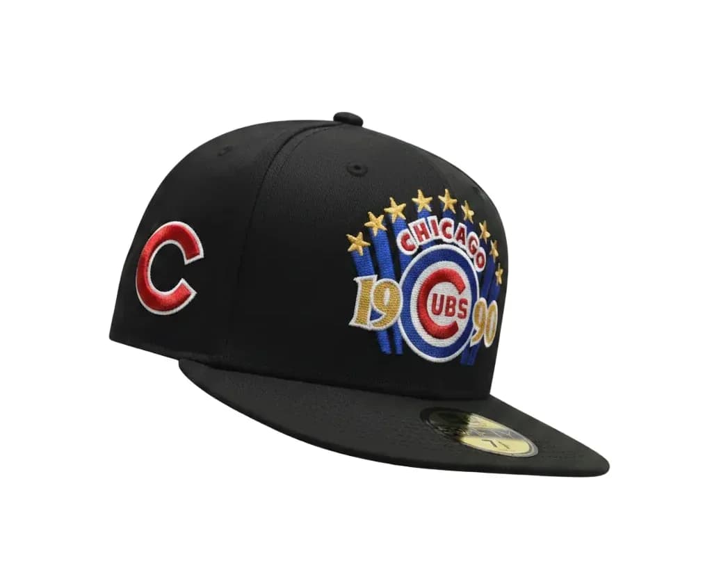 Chicago Cubs 1990 All-Star Game Black Flat Cap