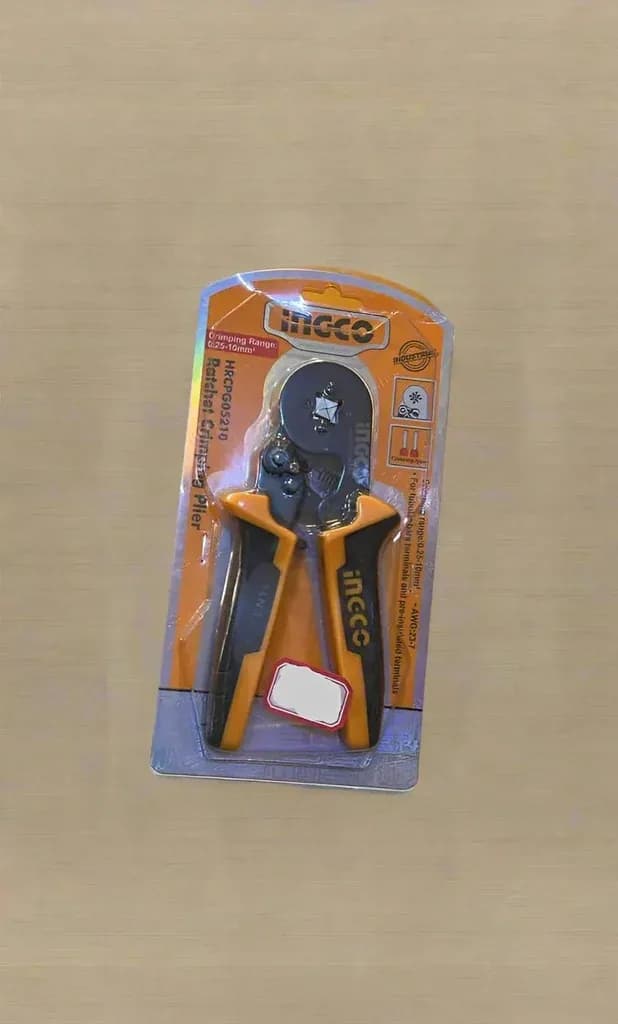 Ingco Ratchet Crimping Plier Model HRCPG05210