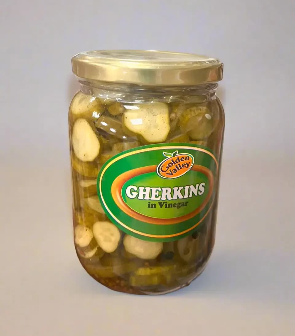 Golden Valley Gherkins in Vinegar 720g