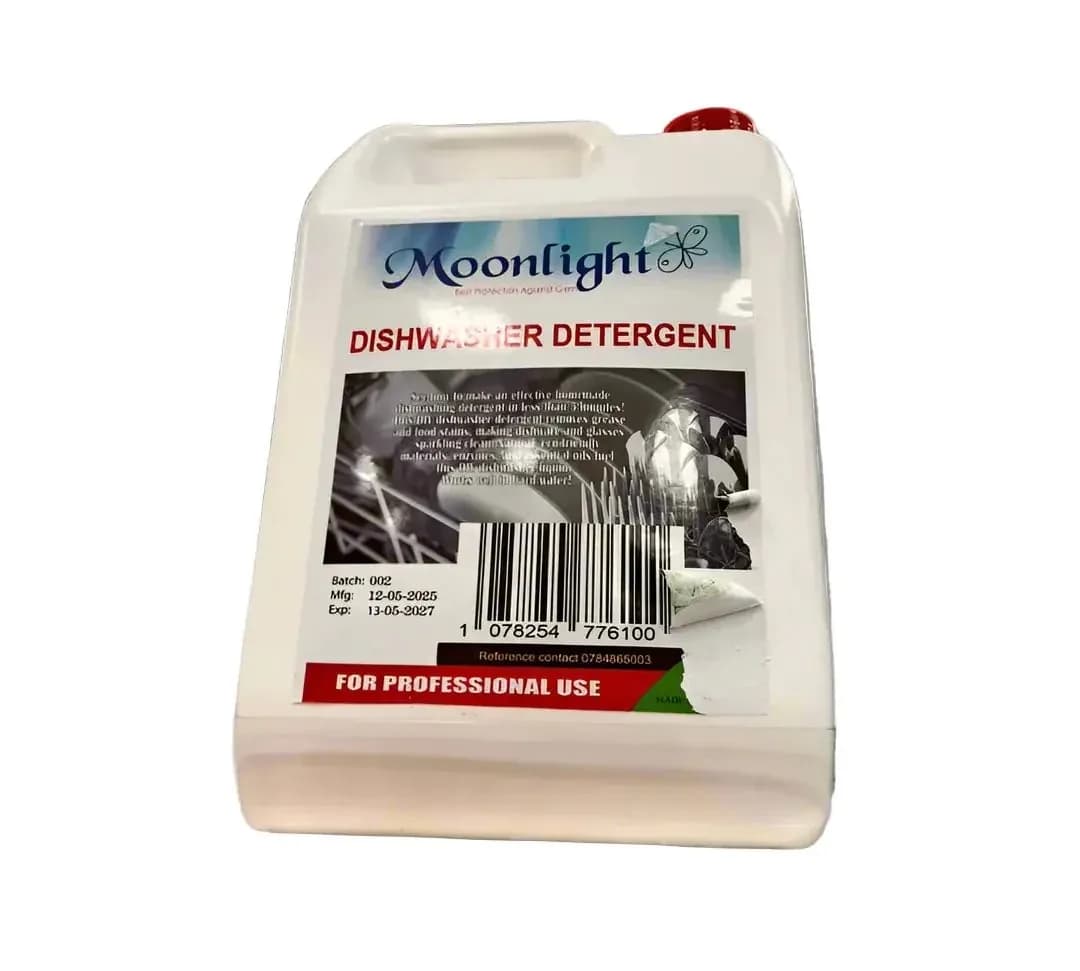 Moonlight Dishwasher Detergent 5L – For Professional Use