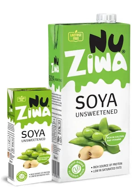 NuZiwa Soya Drink Unsweetened/ 1L