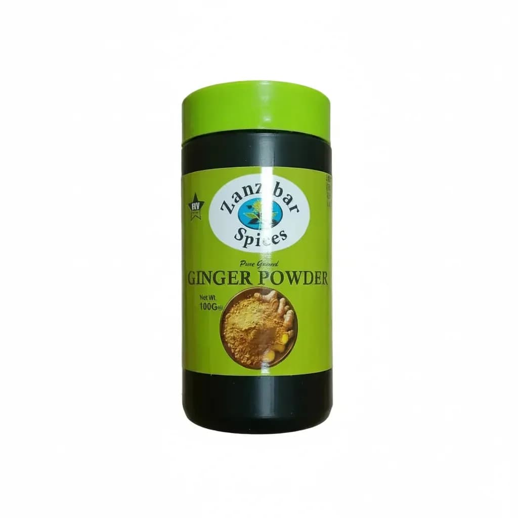 Zanzibar Spices Pure Ground Ginger Powder/100g