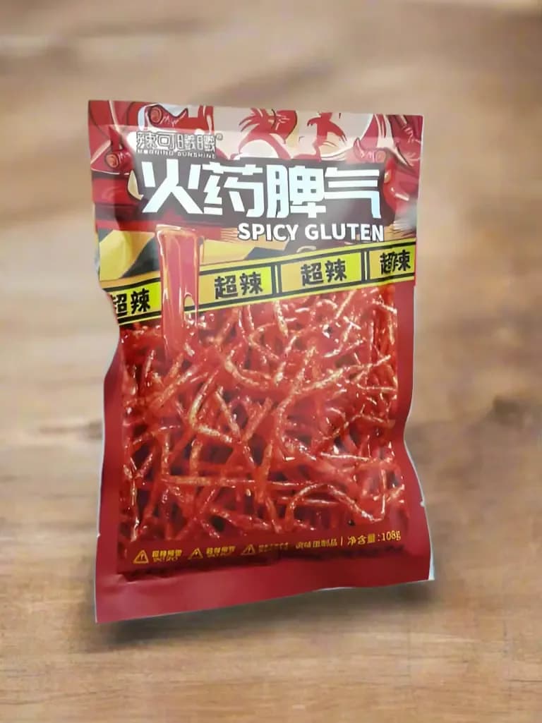 Fiery Spicy Gluten Sticks-108g