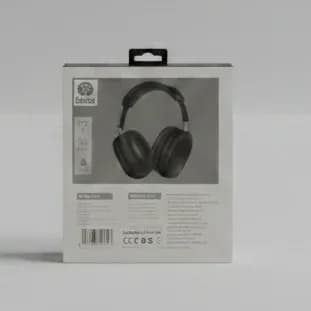 Wireless Over-Ear Headphones Product Packaging