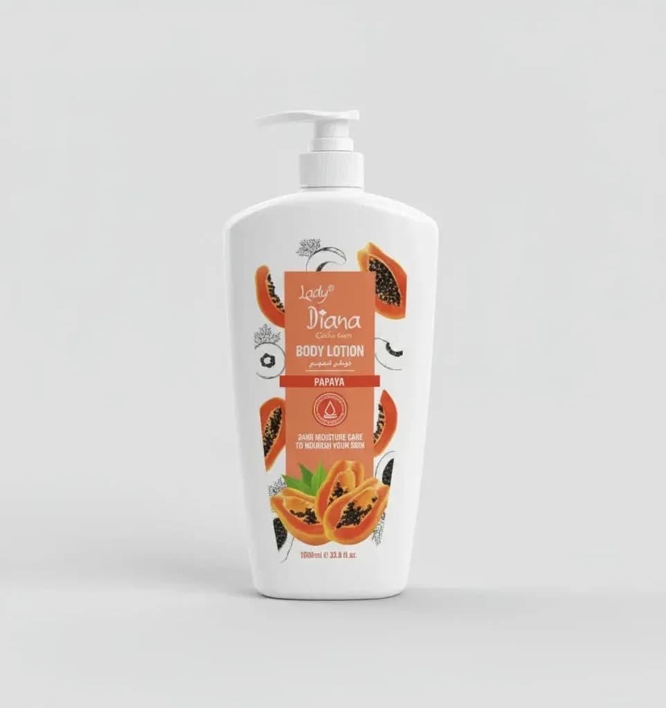 Lady Diana Collection Papaya Body Lotion 1000ml