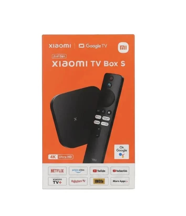 Xiaomi TV Box S 2nd Gen – 4K Ultra HD Google TV Streaming Media Player
