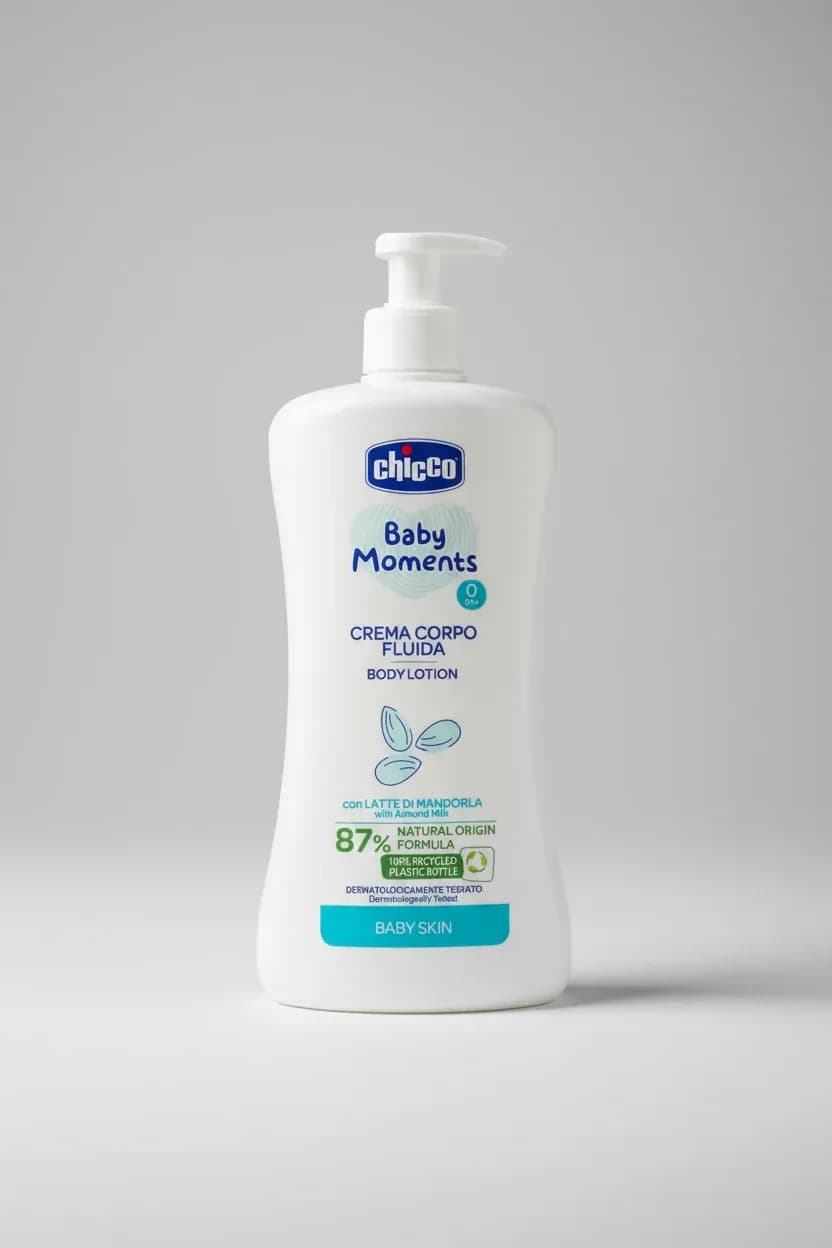 Chicco Baby Moments Body Lotion with Almond Milk (500ml)