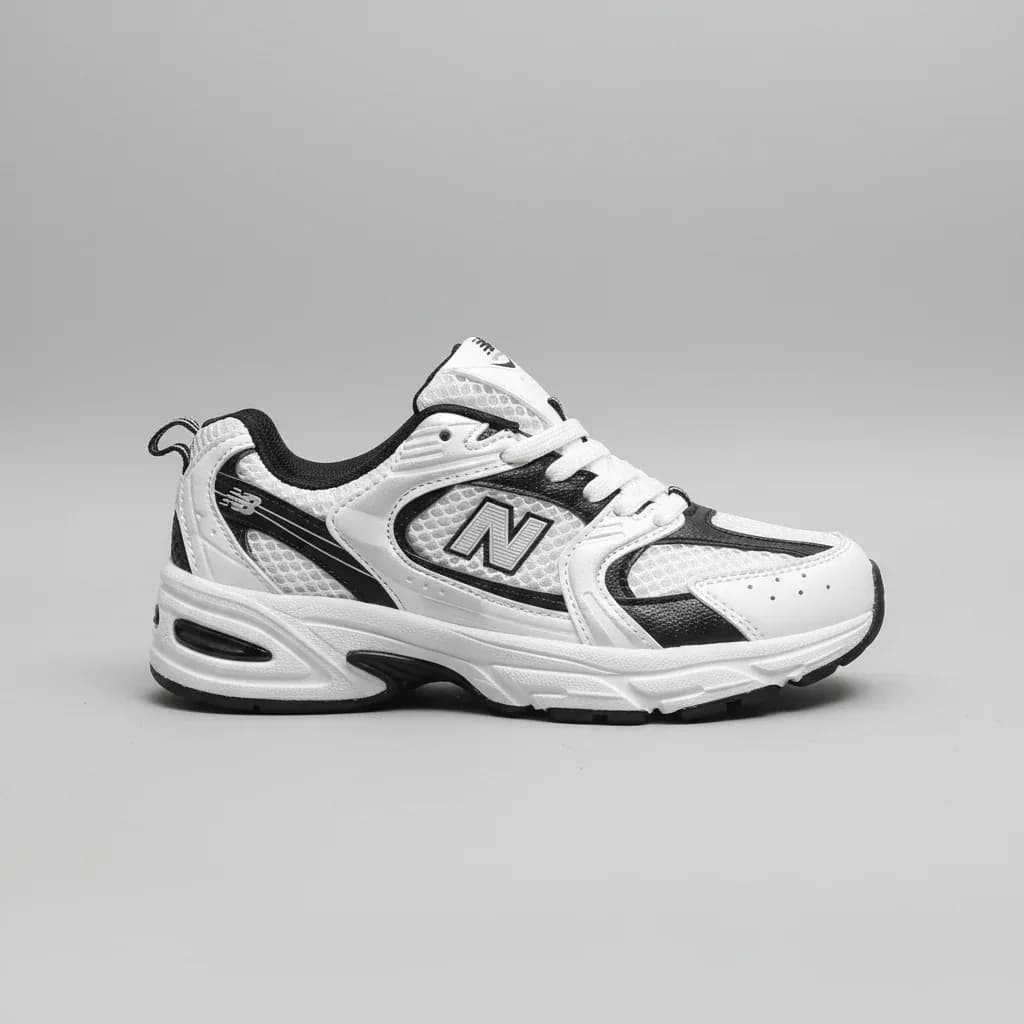 New Balance White and black sneaker Timberwolf Size 29-45