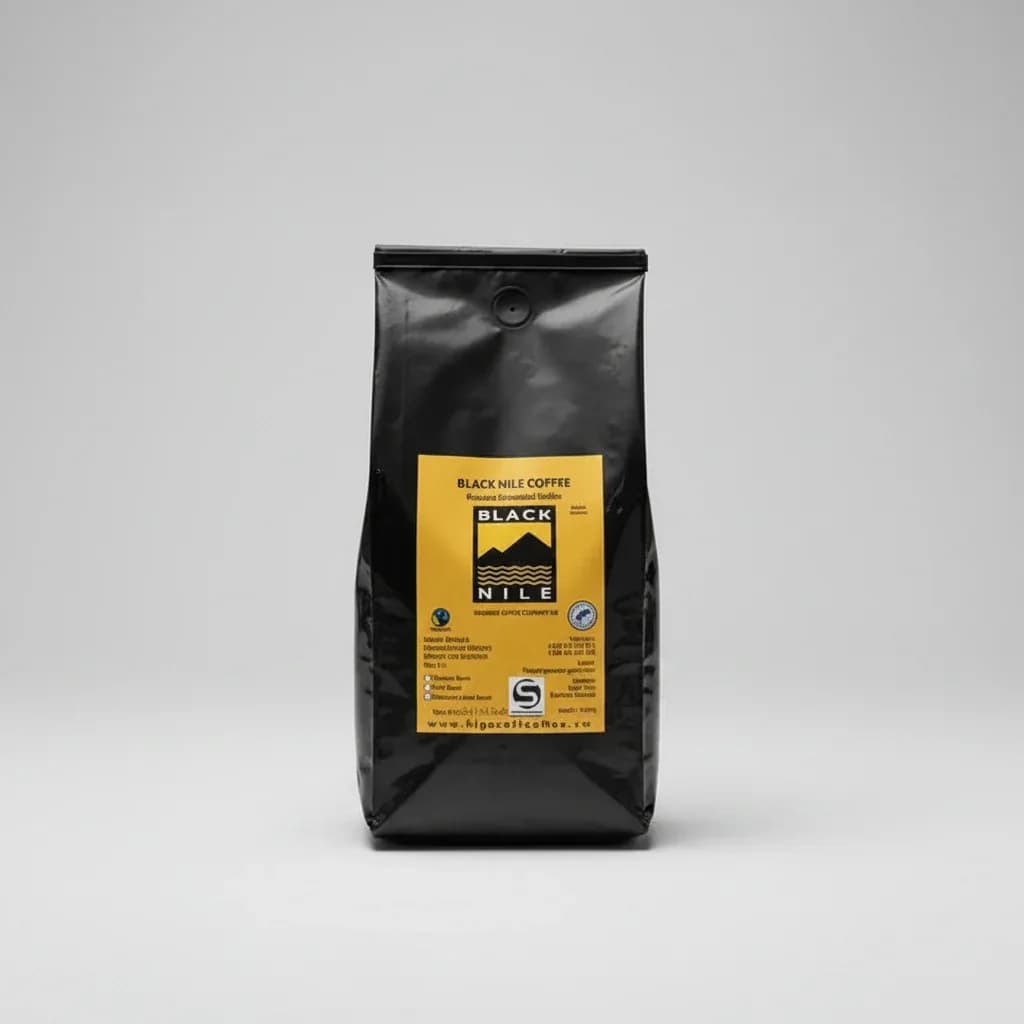 Black Nile Roasted Ground Coffee (1000g)