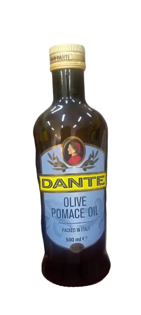 Dark Brown Dante Olive Pomace Oil 500ml