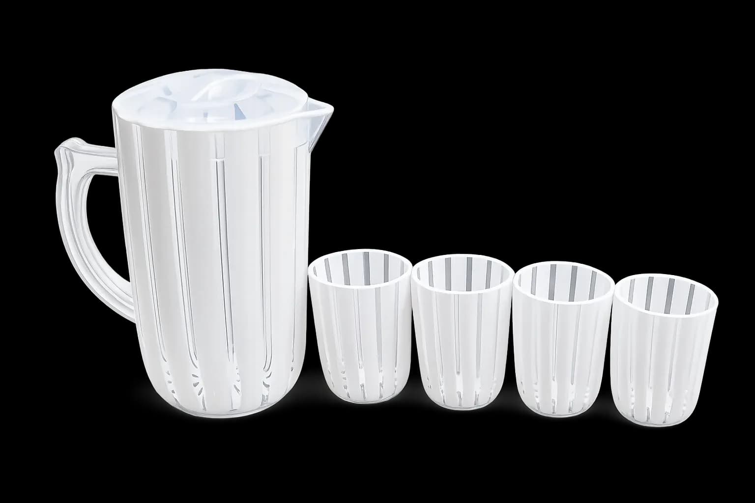 Classic jug + 4 cups