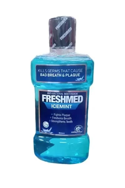 Freshmed Antibacterial Icemint Mouthwash 500ml