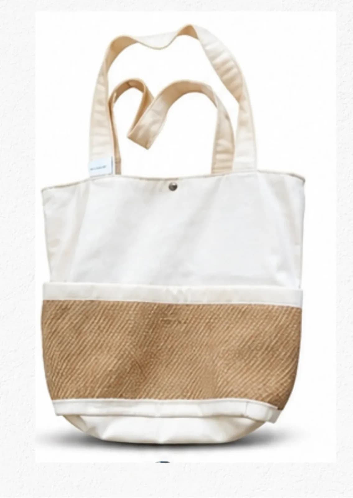 Canvas & Jute Tote