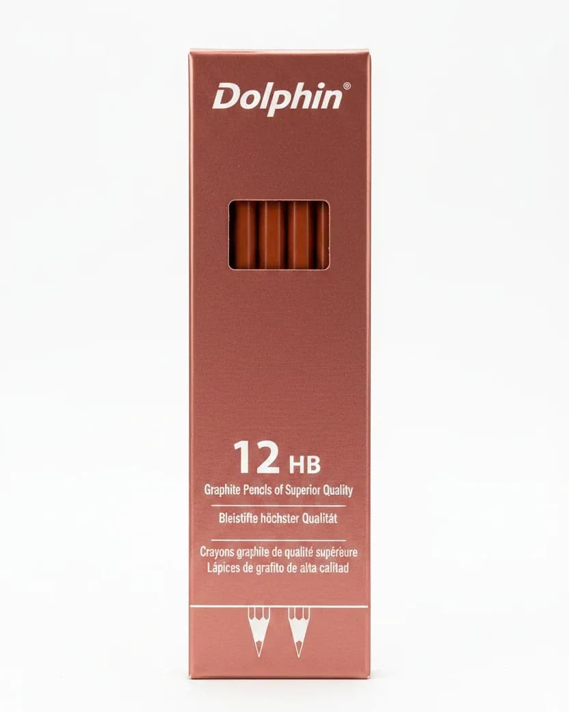 Dolphin HB Graphite Pencils (Pack of 12)