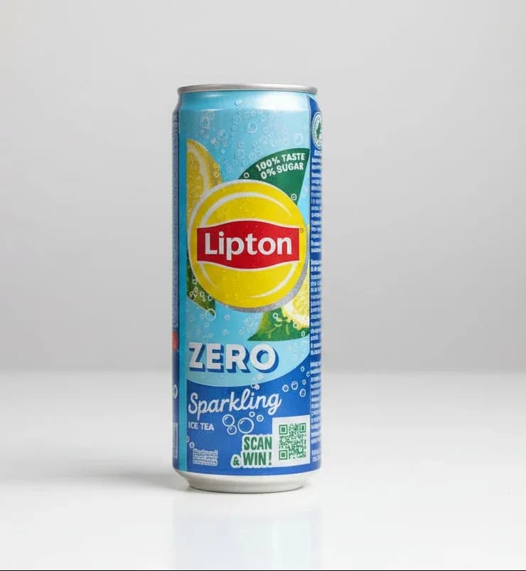 Lipton Ice Tea Sparkling Zero Sugar 330ml