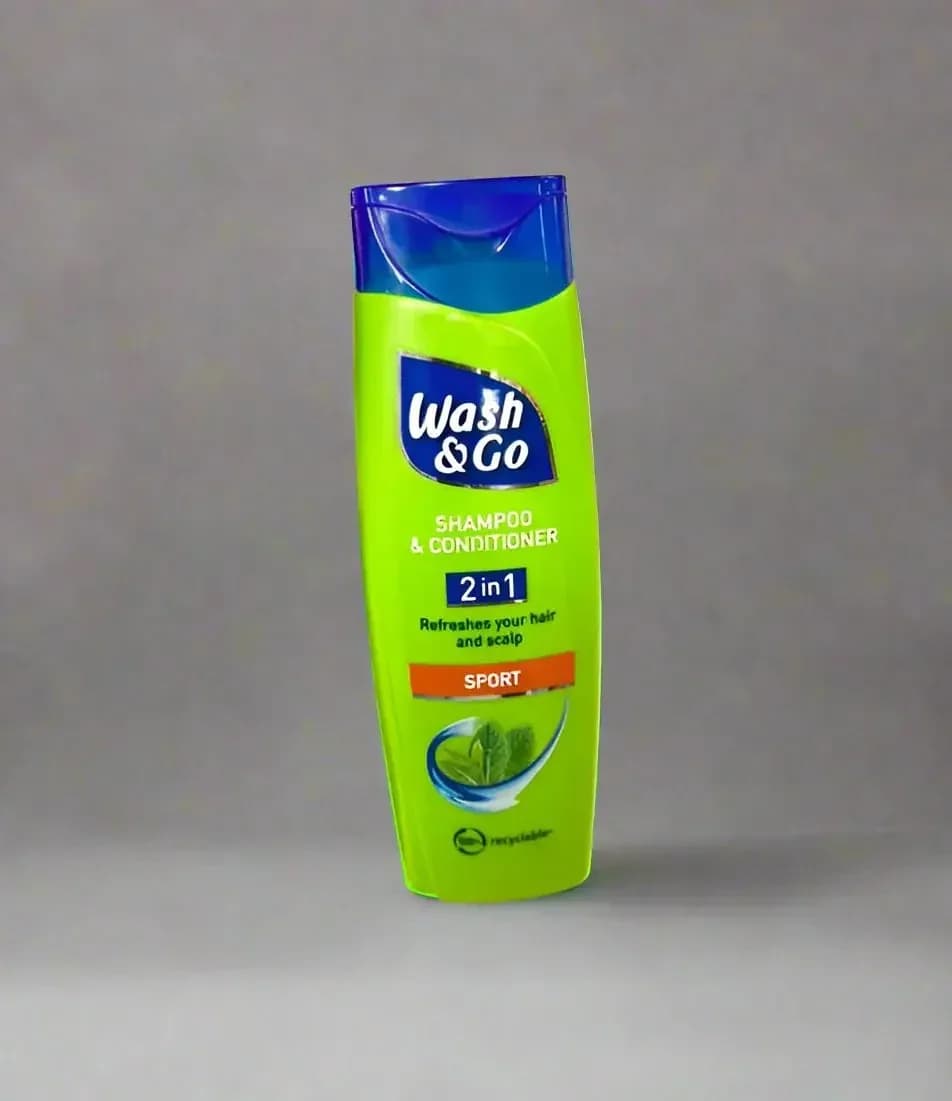 Wash & Go 2 in 1 Sport Shampoo & Conditioner 200ml