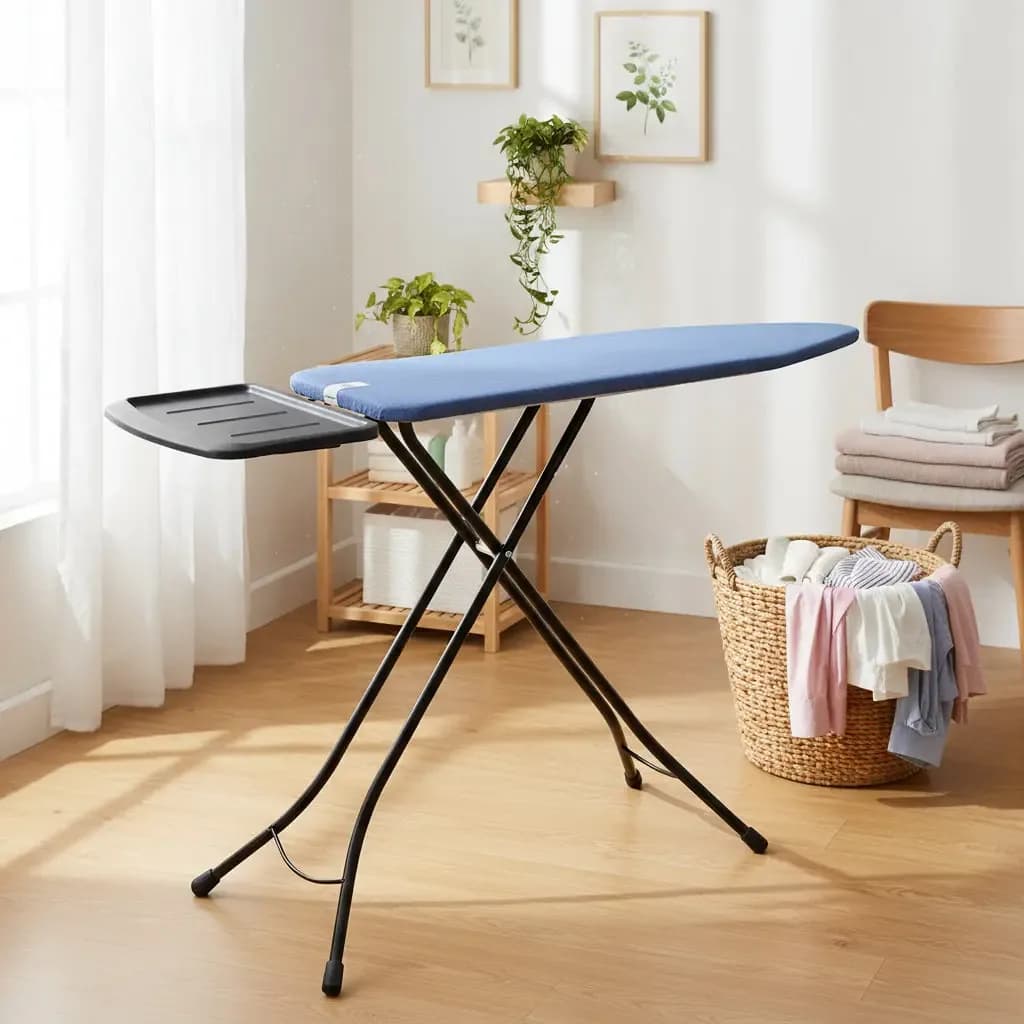 Brabantia XL Ironing Board 124x45 cm – Black Frame Denim Blue