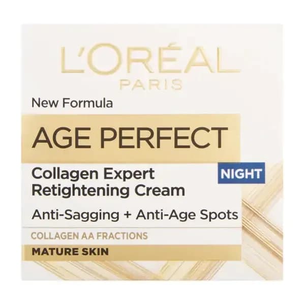 L'OREAL PARIS - AGE PERFECT COLLAGEN EXPERT RETIGHTENING NIGHT CREAM - 50AGE