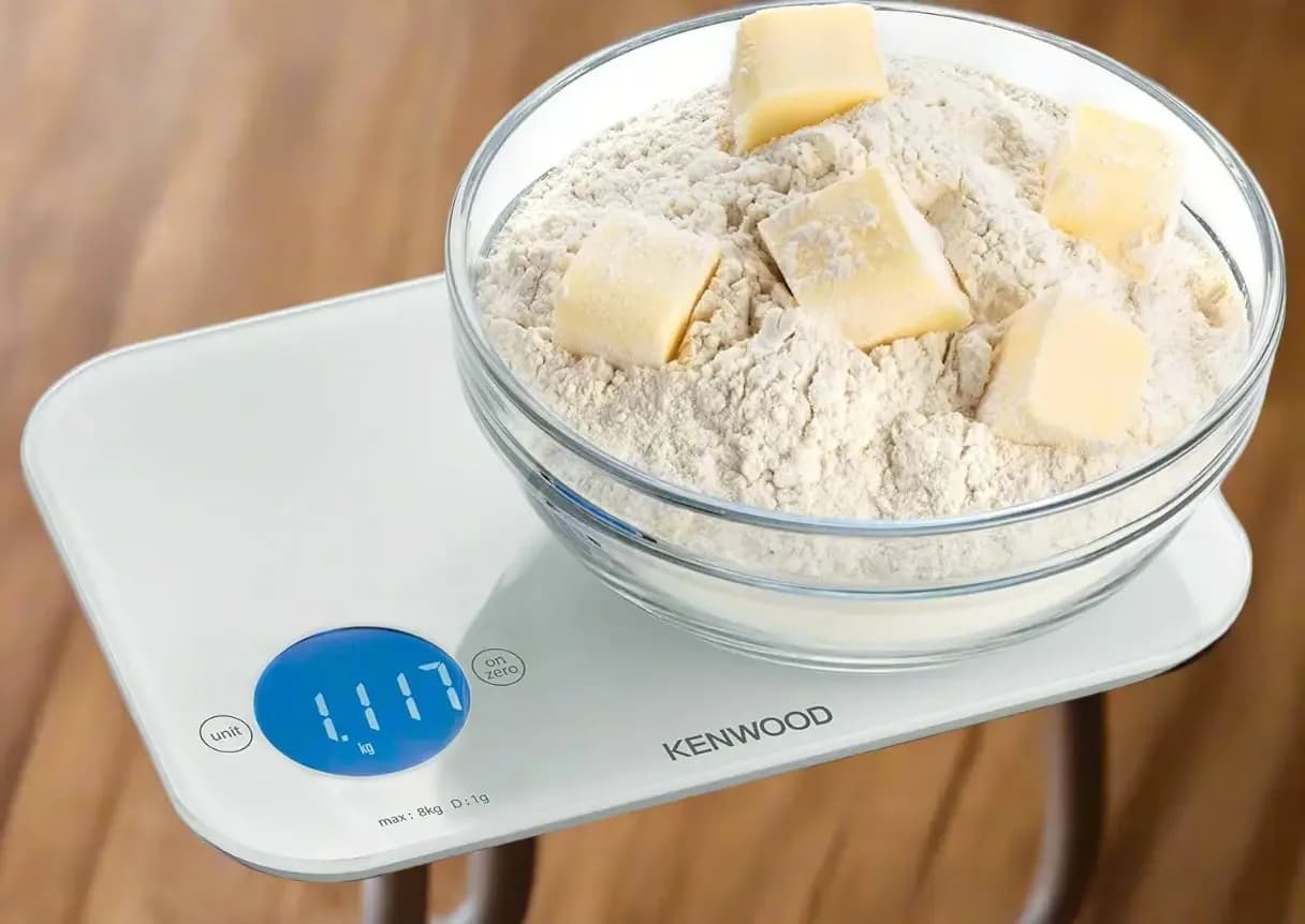Kenwood Digital Kitchen Scale White Maximum 8kg
