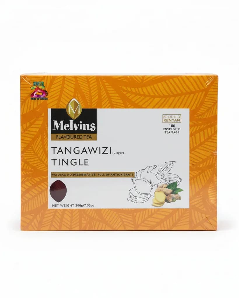 Melvins Flavoured Tea Tangawizi Tingle