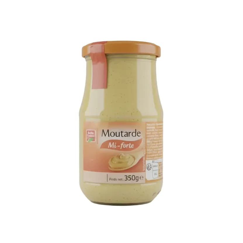 Belle France Moutarde Mi-forte (Medium-Hot Mustard)