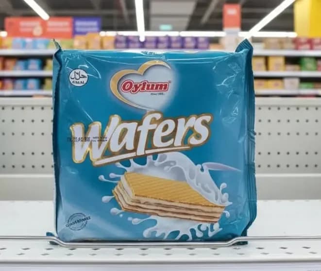 Oylum Wafers Oylum Halal Wafers – Vanilla Flavor 400g