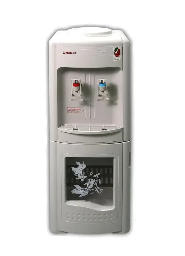 Nobel Hot and Cold Water Dispenser with Storage Cabinet
